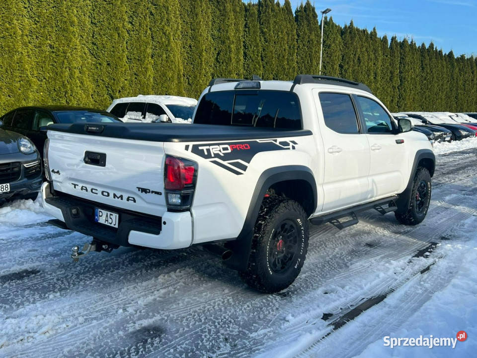Toyota Tacoma TRD PRO 4x4 Szyberdach Kamera JBL 277KM wielkopolskie Baranowo sprzedam