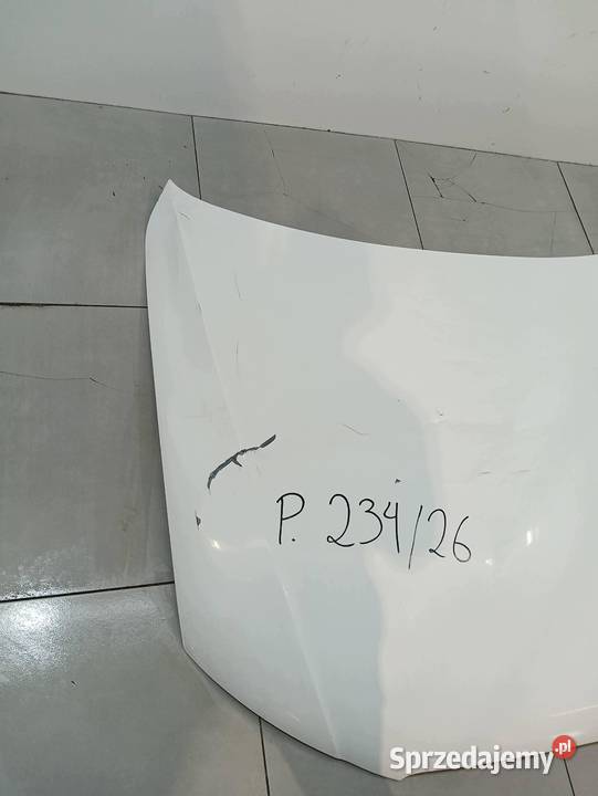 MASKA PRZÓD BIAŁA USZKODZONA Audi A4 IV 20082015 Części samochodowe