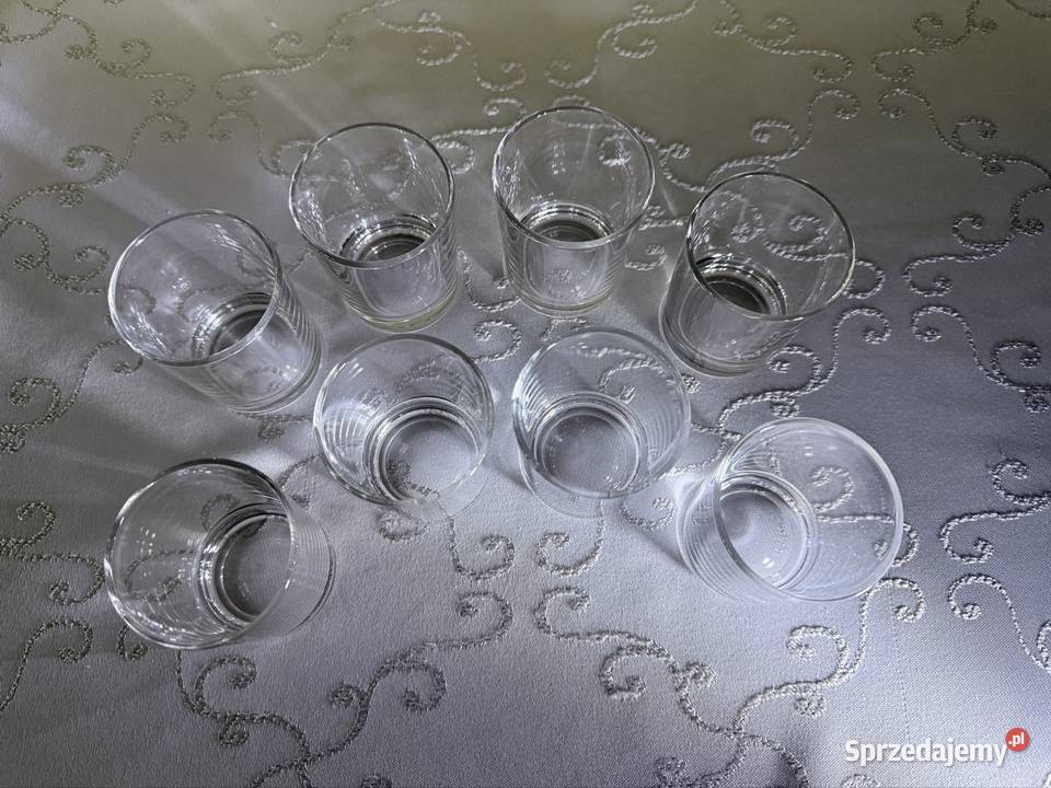 Szklanki Mini Deserówki 100 ml Zestaw 8 Vintage Czerwionka-Leszczyny