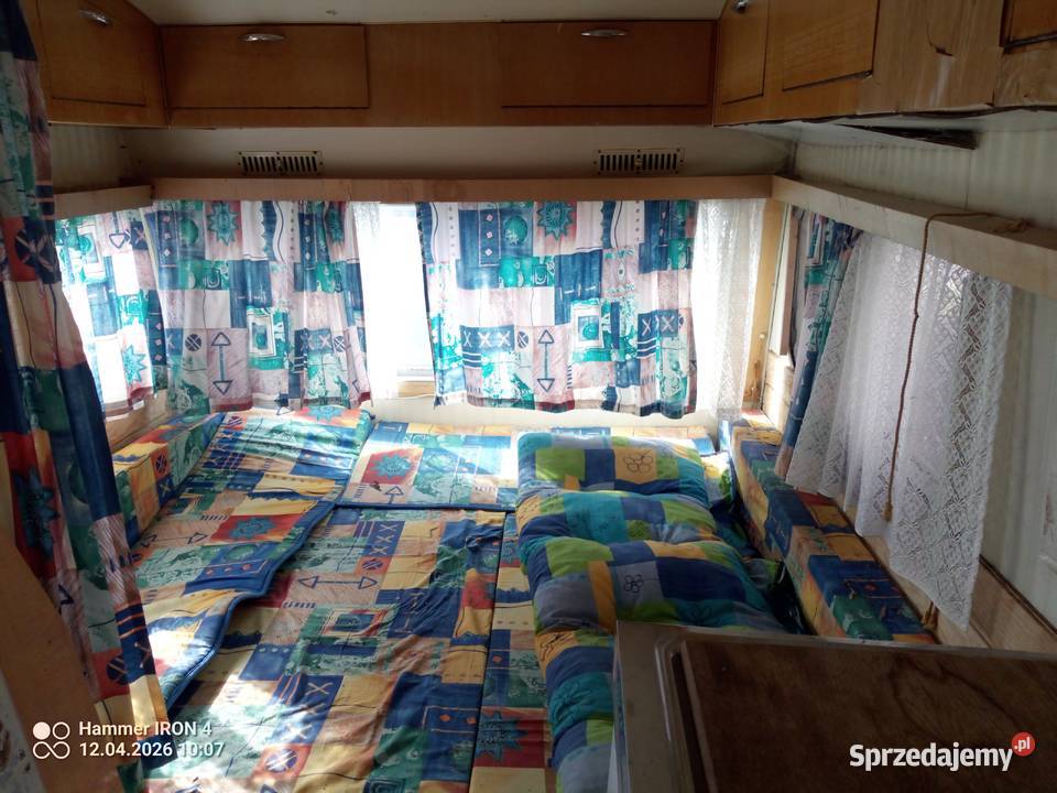 Przyczepa Kempingowa na działkę budowe Barciany