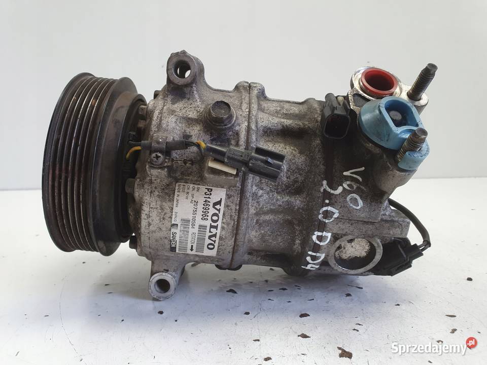 SPRĘŻARKA KLIMATYZACJI Volvo V60 II 20 D4 pompa lubelskie Chełm