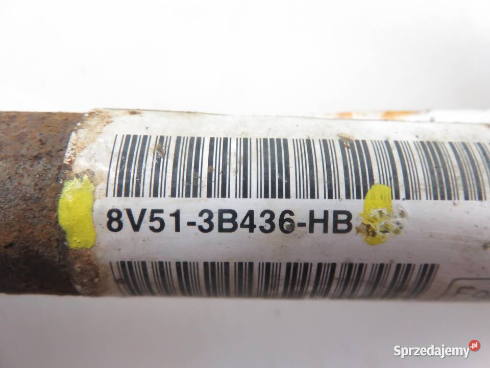 PÓŁOŚ PRAWA PRZEDNIA FIESTA MK6 16 8V513B436HB