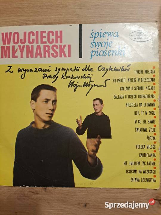 Młynarski Autograf Płyta 1966 super stan