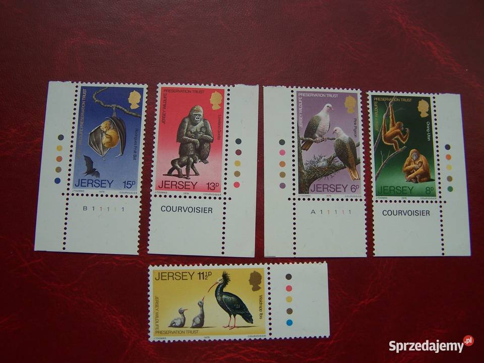 Jersey 1979 MNH Mi 20711 Fauna Zwierzęta Tychy