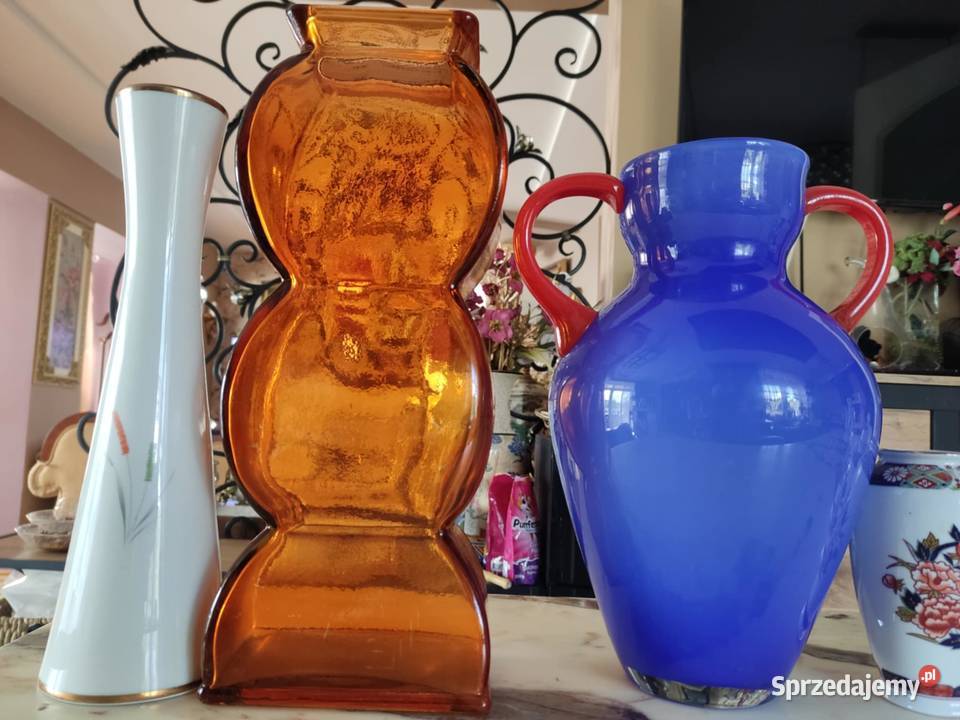 wazony wazoniki szkło porcelana wyprzedaż Wyposażenie wnętrz Gorzów Wielkopolski sprzedam