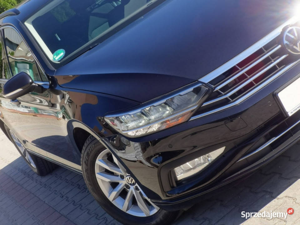 Volkswagen Passat 20 TDi Navi Kamera Serwis B8 czarny Nowy Sącz