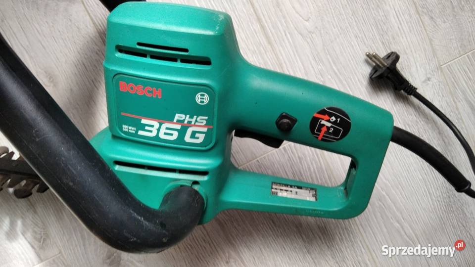 Nożyce elektryczne do żywopłotu Bosch l PHS 36G wielkopolskie Nowy Tomyśl sprzedam