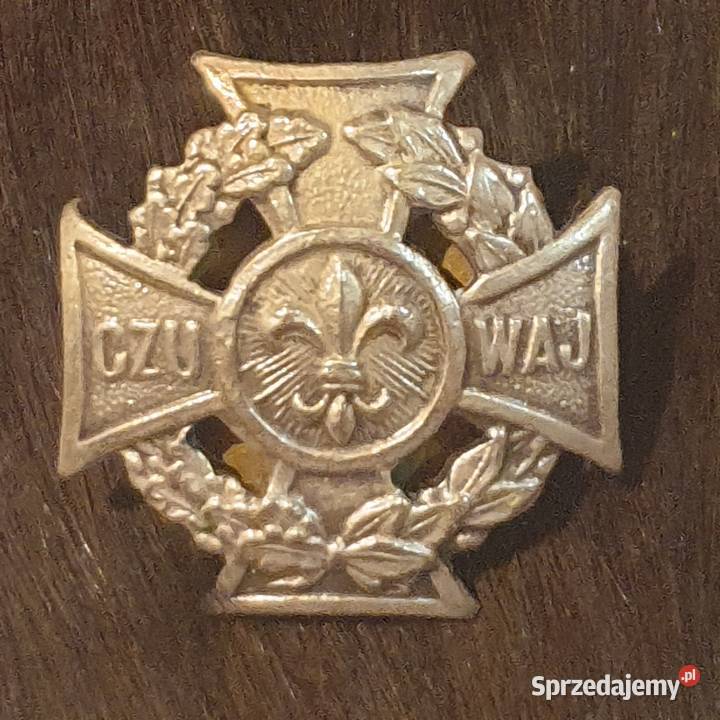 KRZYŻ HARCERSKI DO 1939 ROKU Militaria Ostrowiec Świętokrzyski
