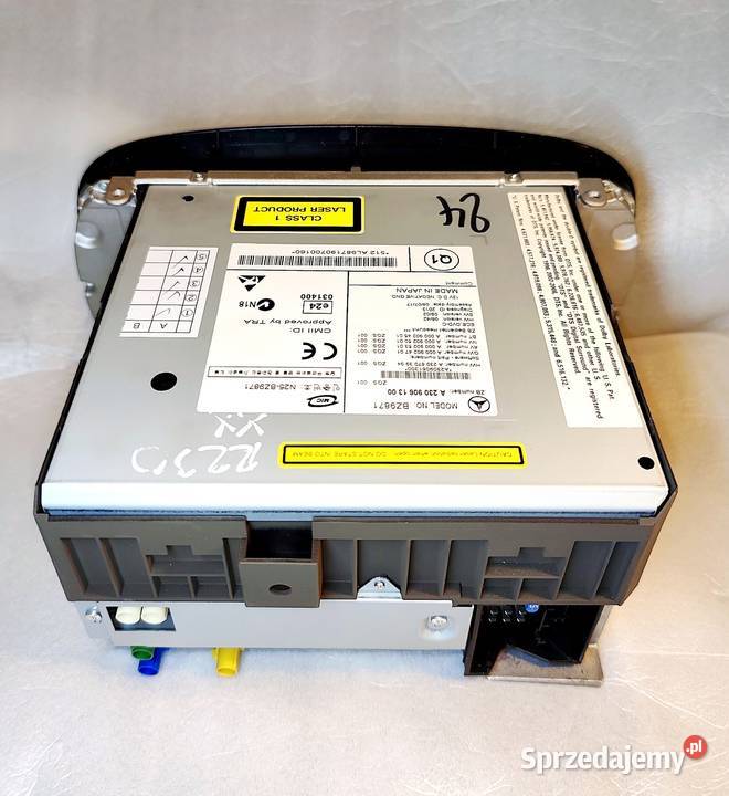 MERCEDES R230 SL COMAND NTG 25 RADIO NAWIGACJA Konin