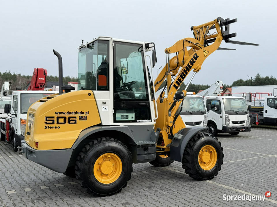 mała kołowa Liebherr L 506 STEREO Szybkozłącze
