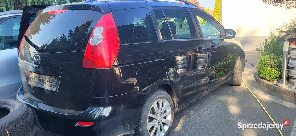Mazda 5 20 benz z 2007roku spr z Niemiec7 miejsc relingi dachowe 5