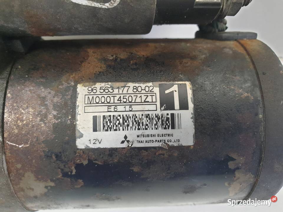 ROZRUSZNIK Peugeot 307 14 8V ROZRUSZNIK Chełm