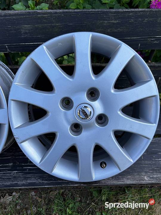 Alufelgi Nissan 16 4x1143 oryginalne mazowieckie Pilawa