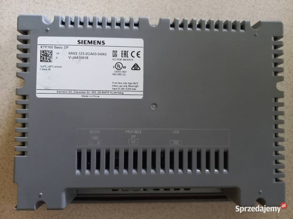 Siemens KTP 700 Basic DP śląskie Bielsko-Biała