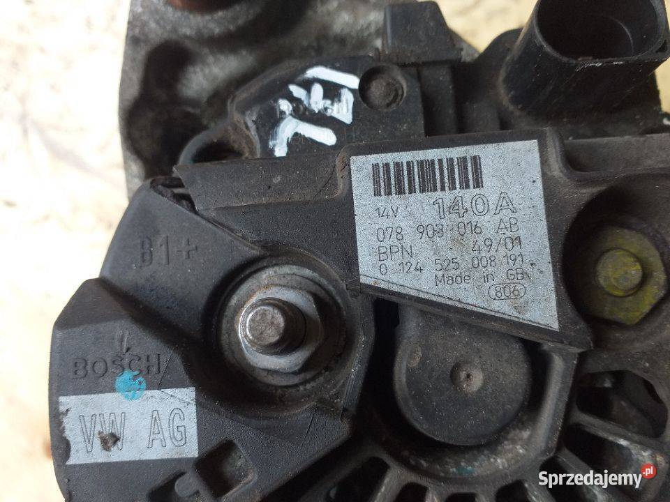 17LALTERNATOR BOSCH 140A A4 B6 25 TDI Włoszczowa