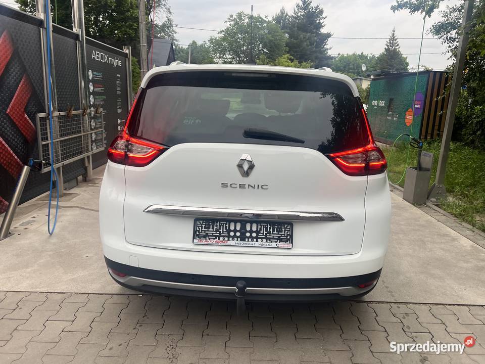Renault Grand Scenic 4 masaże duża Navi przyciemniane szyby łódzkie Łódź