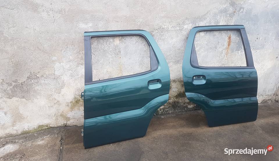 Suzuki Ignis FH 0003 drzwi tył tylne Z2T zielony osobowe Legnica sprzedam