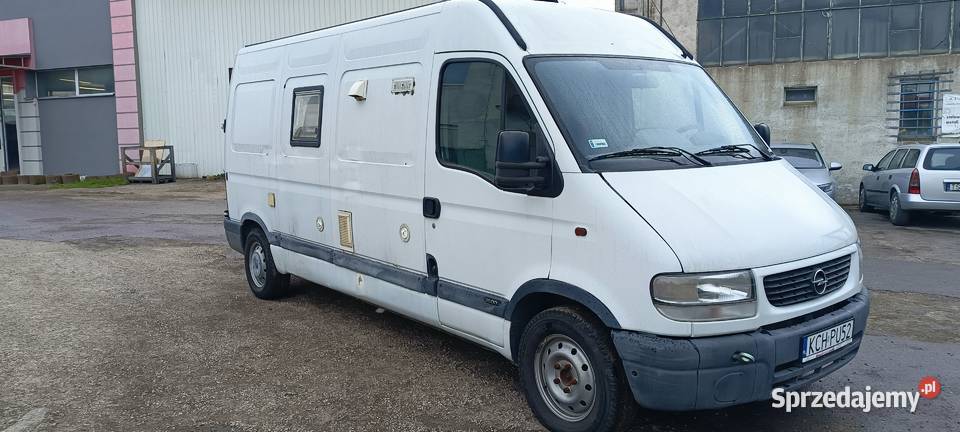 Opel Movano kamper 2003 25 dti świętokrzyskie Starachowice