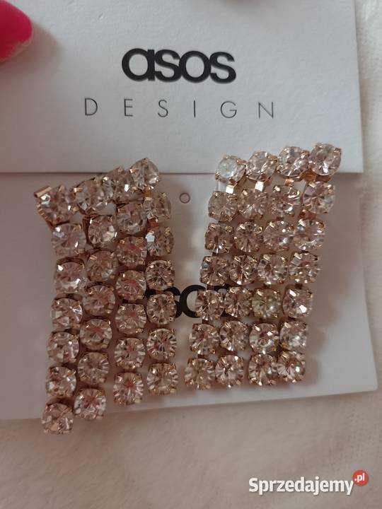 ASOS Ekskluzywne Bogato zdobione kolczyki Dla kobiet Kraków