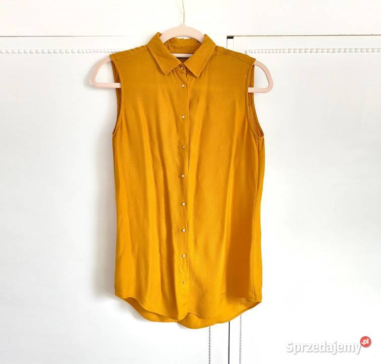 Bluzka Massimo Dutti 36 S miodowa koszula żółta zachodniopomorskie Szczecin