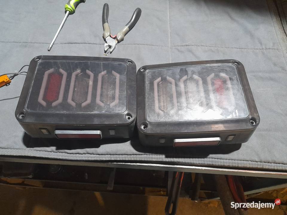 Lampy tylne LED Jeep Wrangler Rawa Mazowiecka sprzedam