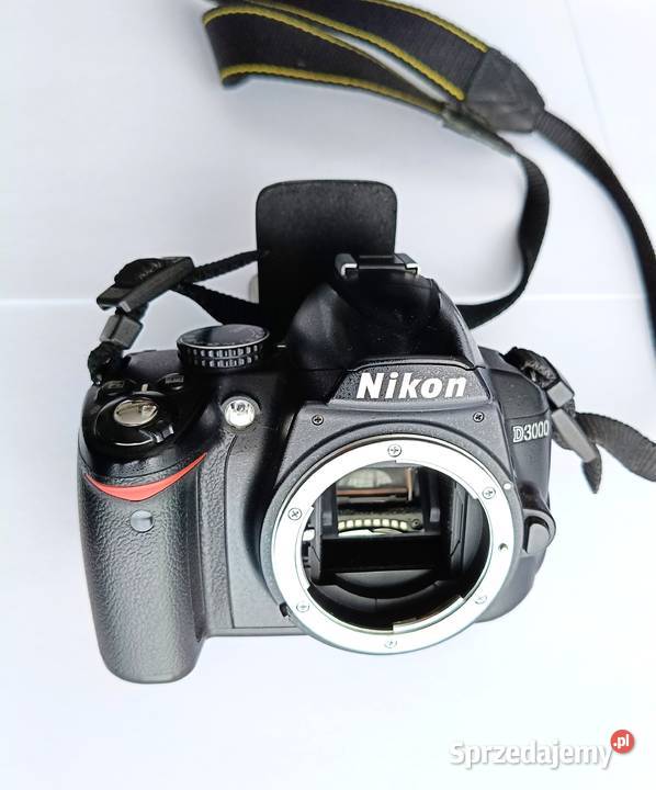 Nikon D3000 obiektyw Nikkor DX AFS 1855 Łódź