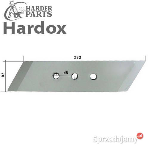 Dłuto 3 otworowe P HARDOX pługa UNIA grudziądz Suwałki sprzedam
