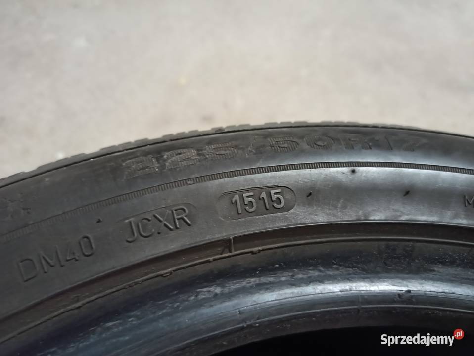 Opony Dunlop Winter Sport 5 4 22550 R 17 Pozostałe pomorskie Gdańsk