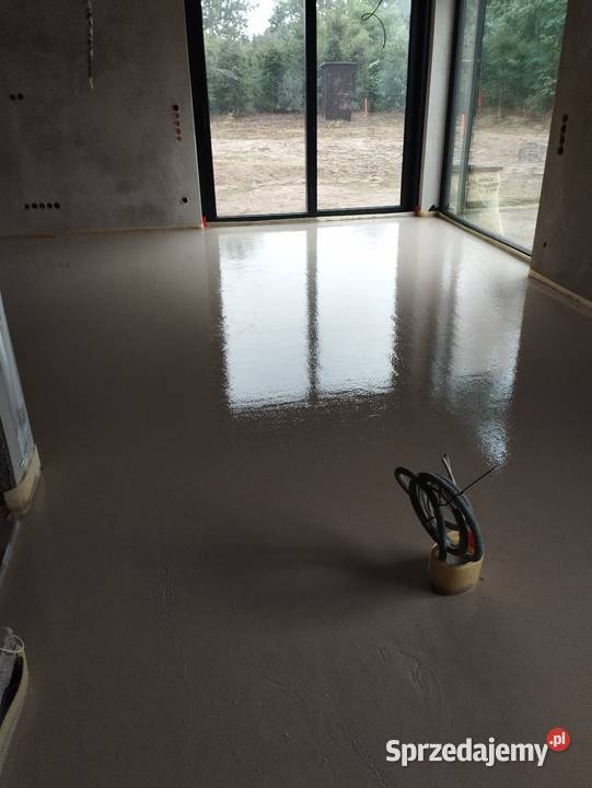 Posadzki maszynowe cementowe i anhydrytowe Wylewki podłogowe, posadzki wielkopolskie