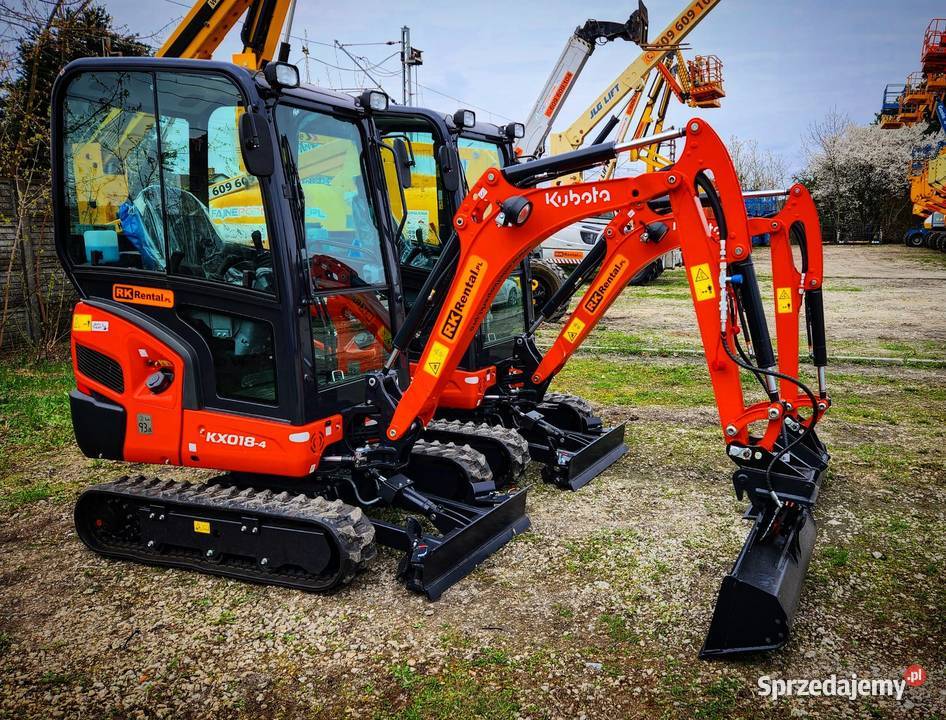 SprzedamWynajmę koparka Kubota KX0184GL nie kujawsko-pomorskie Bydgoszcz sprzedam
