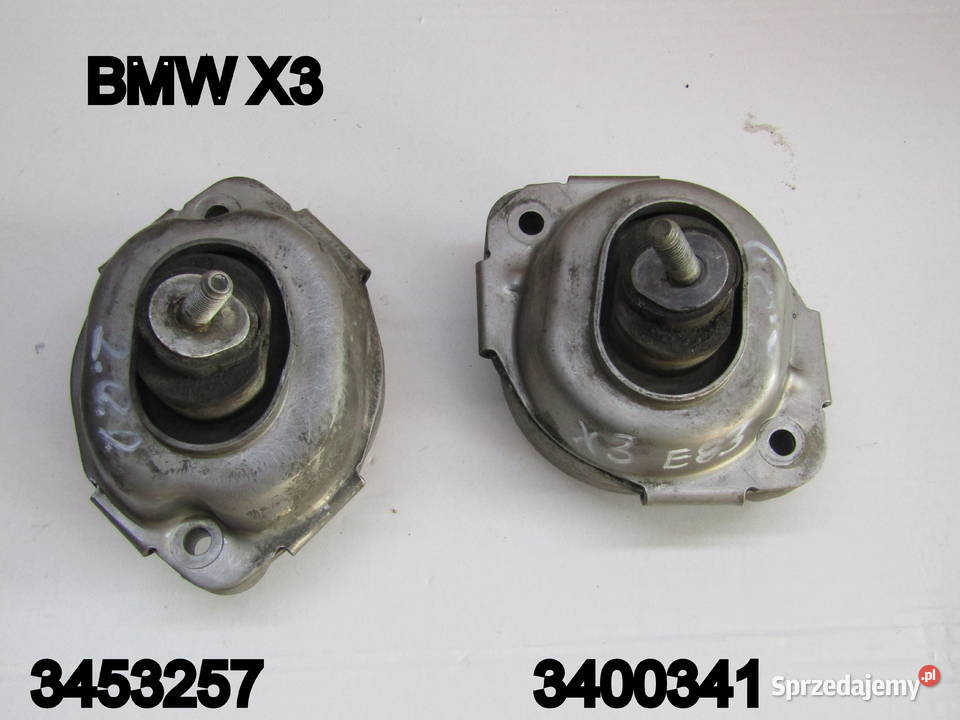 PODUSZKA SILNIKA BMW X3 E83 20TDI 345325701 łódzkie Mysłaków sprzedam