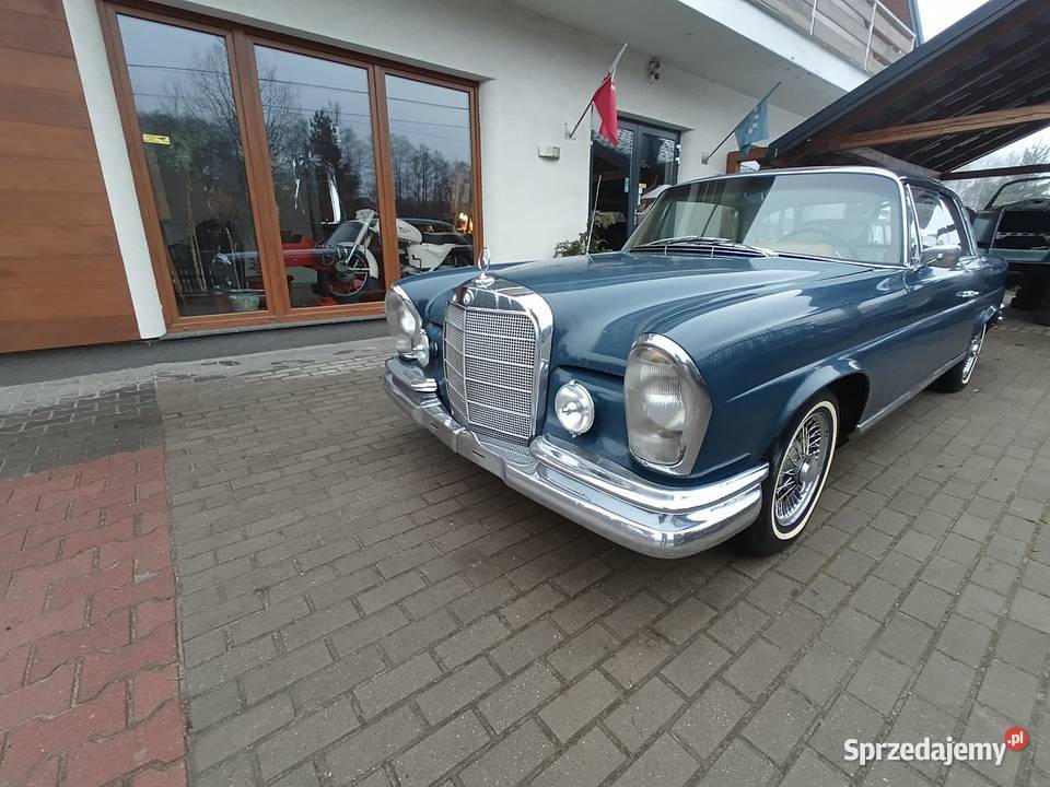 MERCEDES W111 220 SE COUPE 1962 Warszawa