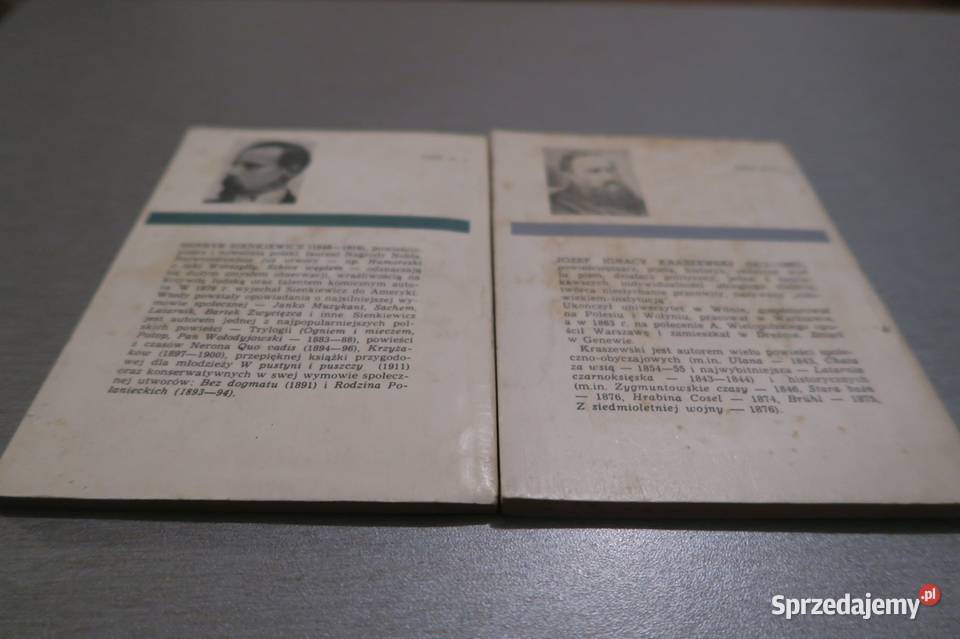 książki Ta trzecia Sienkiewicz i Profesor Książki i Podręczniki sprzedam