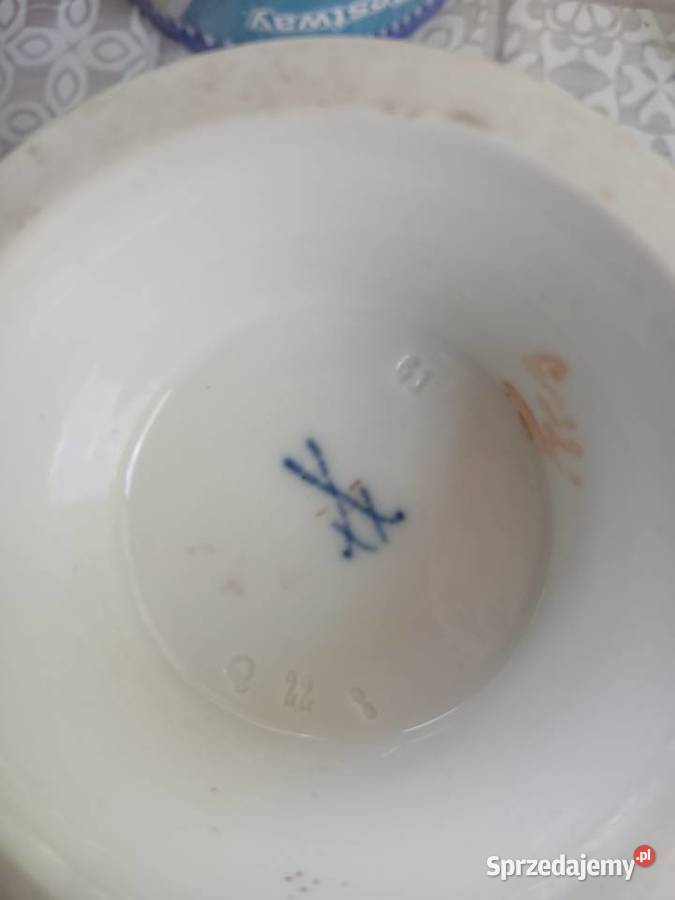 Wazon miśnia porcelana Antyki, Sztuka, Kolekcje Bolesławiec