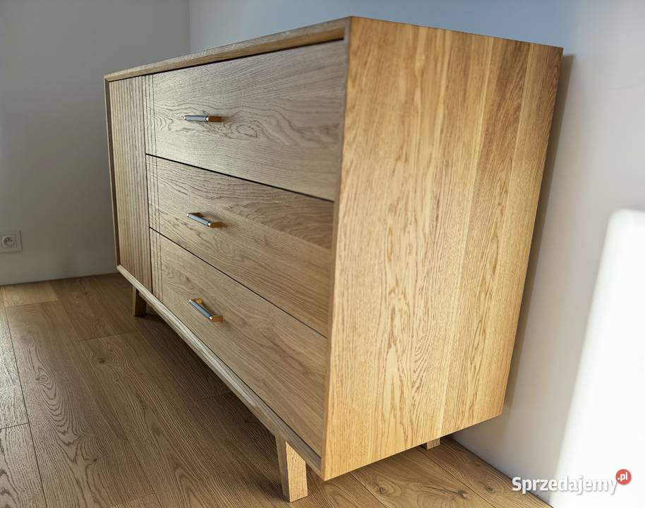 Komoda dębowa 85cm
