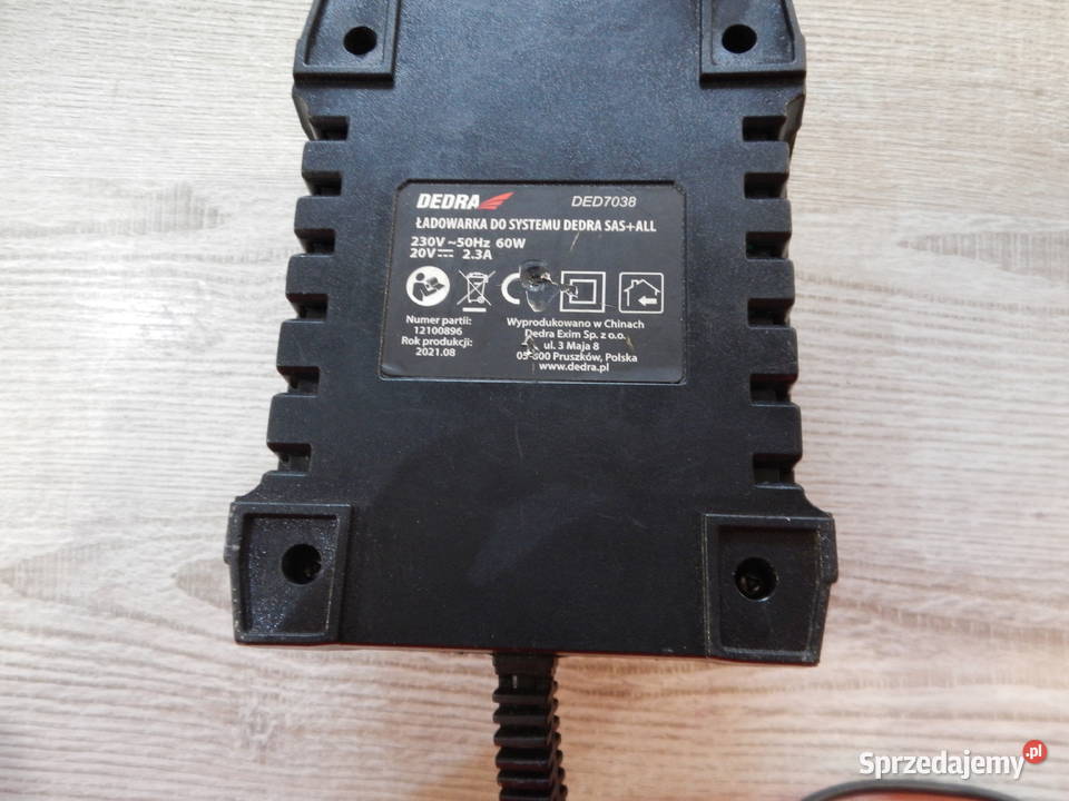 DEDRA Zestaw DED7040 DED7050 akcesoria DED7038 Leżajsk