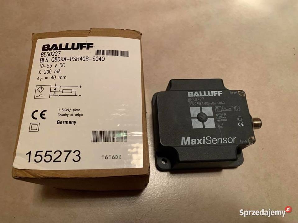 Balluff BES0227 BES Q80KAPSH40BS04Q