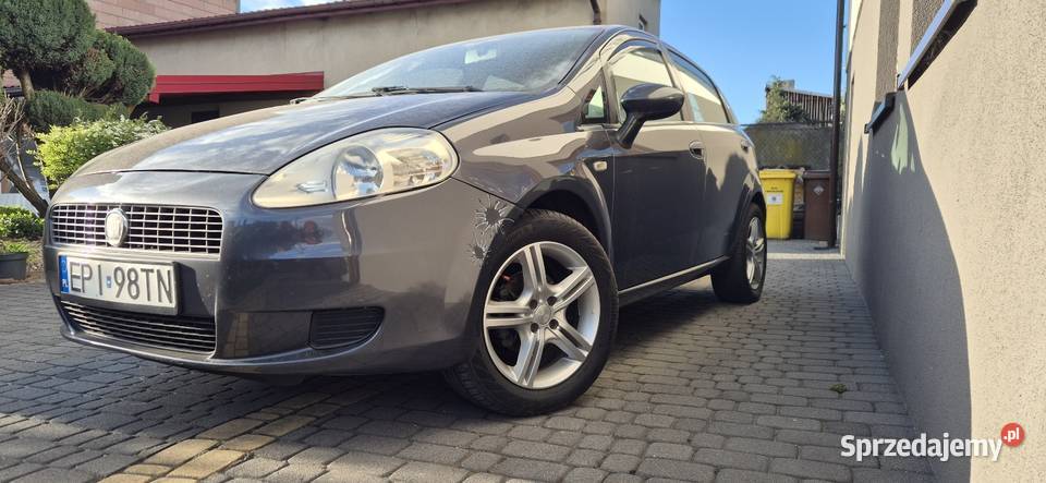 Fiat Grande Puntobenzyna Salon wspomaganie kierownicy