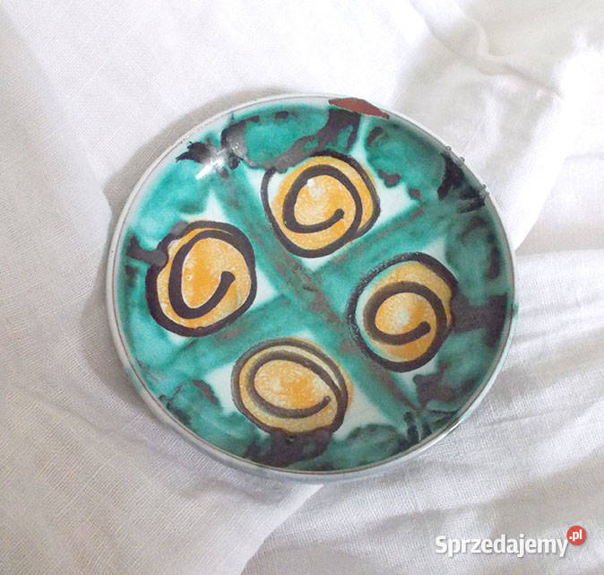 prl ceramika malowana ręcznie prl miseczka Pozostałe Szczecin