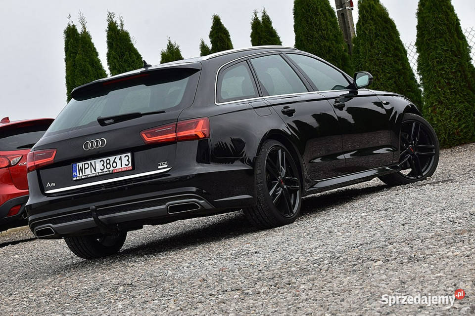 Audi A6 20Tdi 190 Sline Navi Matrix Alcantara komputer pokładowy A6 Nowe Kucice