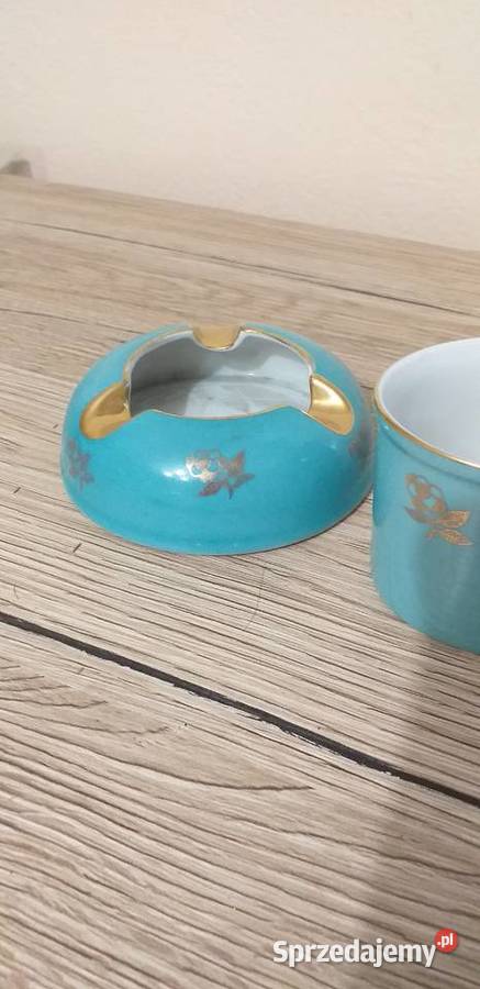 Zestaw palacza Ćmielów Porcelana i szkło Przedbórz