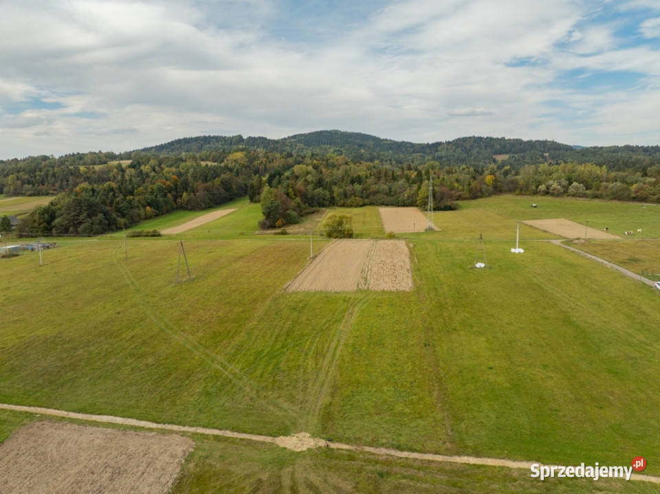 Działka Widokowa w JORDANOWIE 4162 M Sprzedaż Jordanów