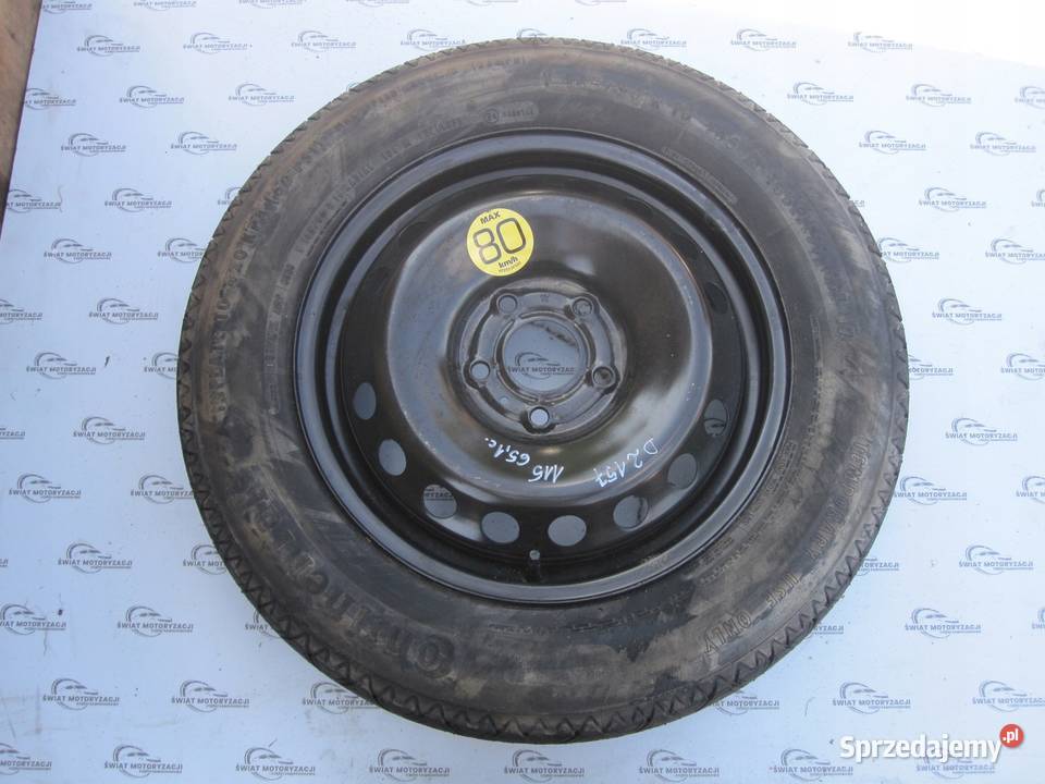 NISSAN QASHQAI J10 koło dojazdowe 1459016 106M Kielce