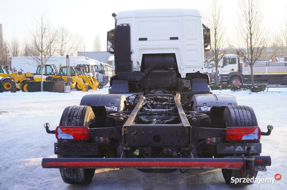Podwozie MAN TGS 26360 Rama 550 oś skrętna Euro Do zabudowy małopolskie Kraków