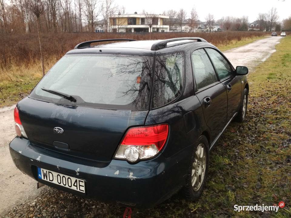 Subaru Impreza 4x4 reduktor lpg 3 komplety kol nieuszkodzony Warszawa