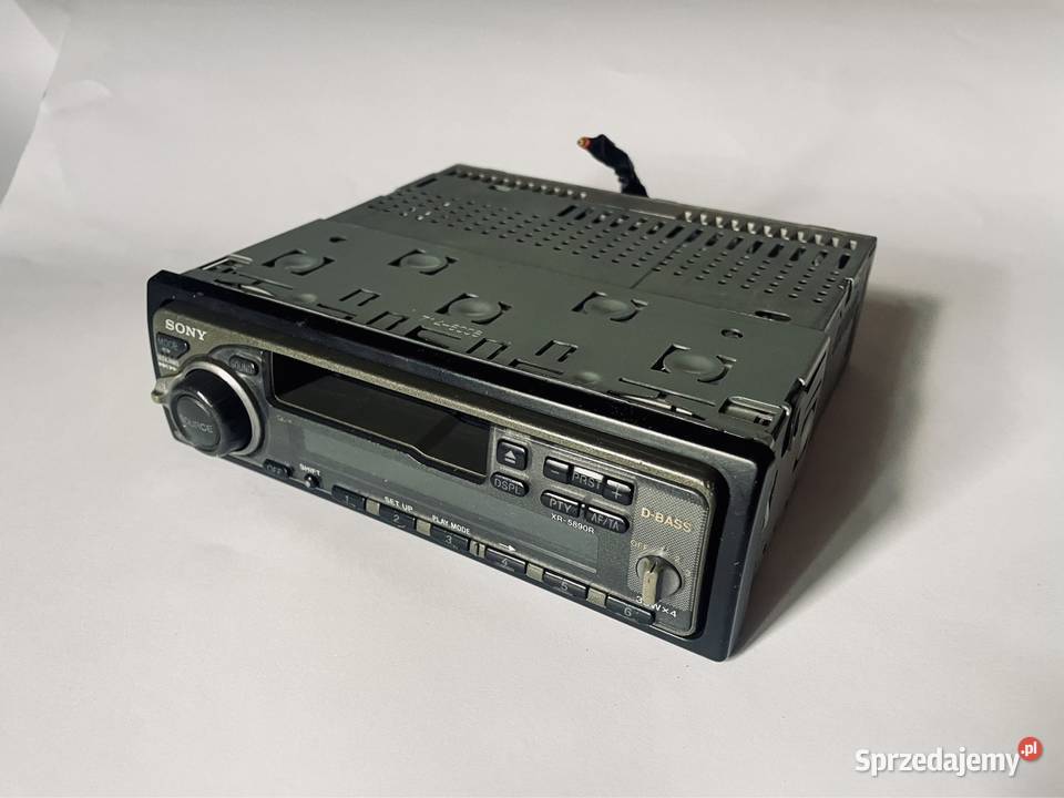 Retro Stare Radio samochodowe SONY XR5890R na Radioodtwarzacze Gdańsk