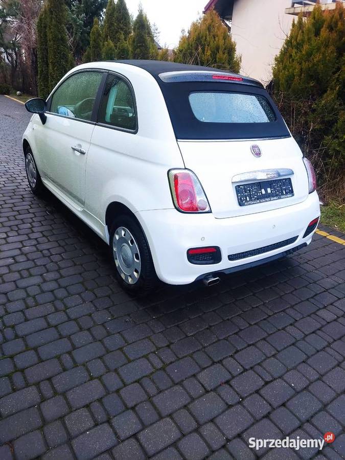 Fiat 500 cabrio Sport 500s 2015 Biała Podlaska
