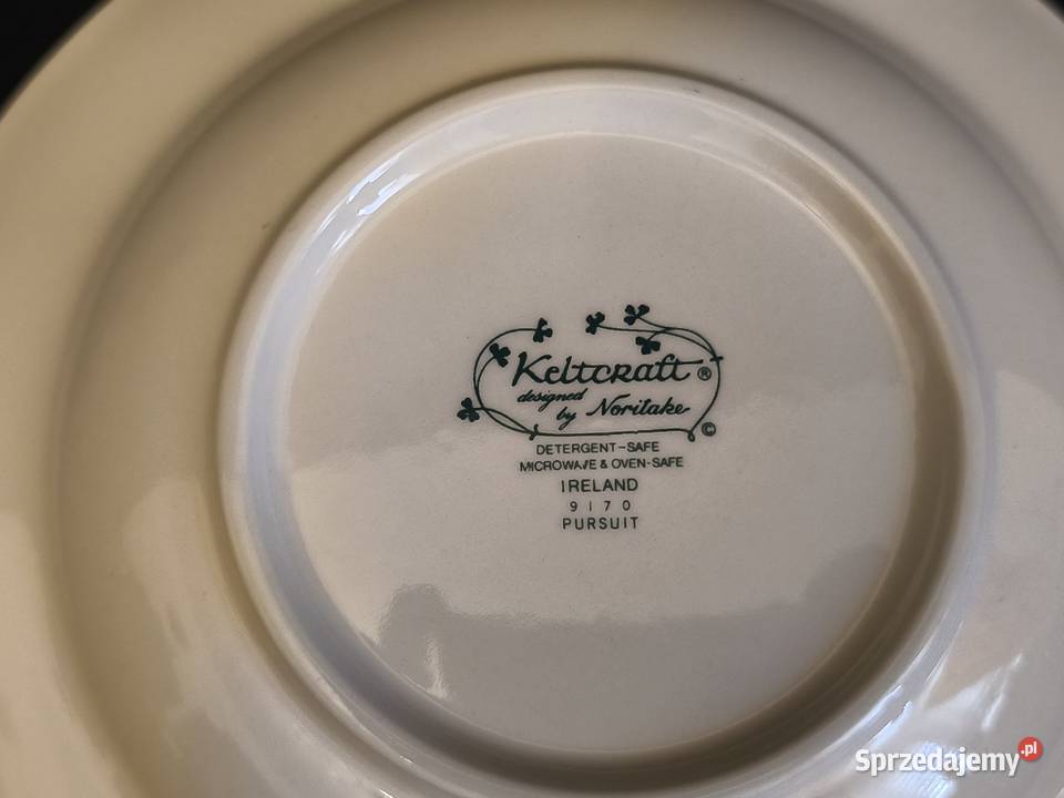 Talerz głęboki Keltcraft Noritake Ireland Porcelana i szkło Chełm