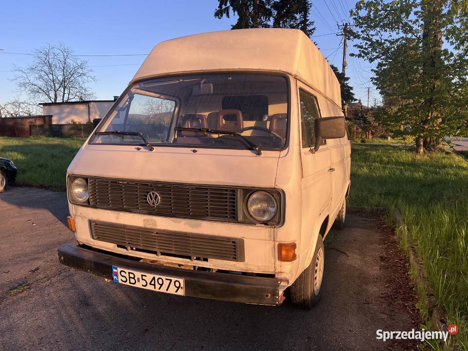 Volkswagen Transporter VW T3 16 Diesel 1984 diesel śląskie Grodziec sprzedam