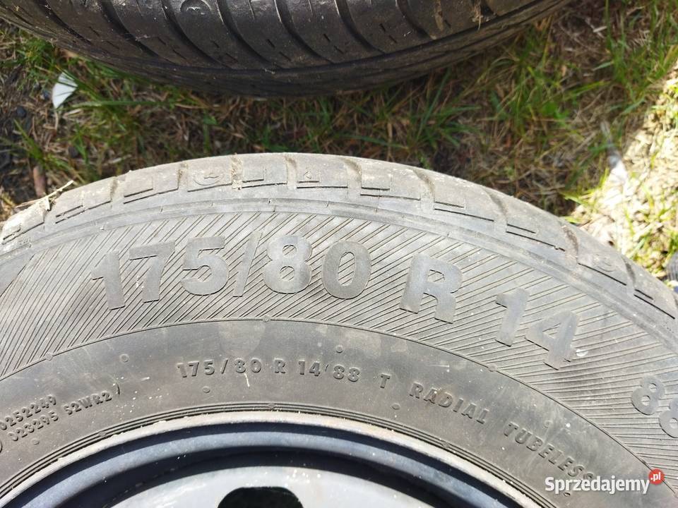 Opony letnie z felgami 1758014r golf 4